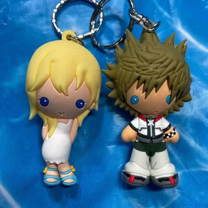 Kingdom  Hearts - Mystery Bag Keychains - Roxas & Namine - The Nobodies